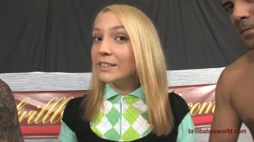 Blonde Teen Natali Von RUS - Hardcore Group Sex Orgy